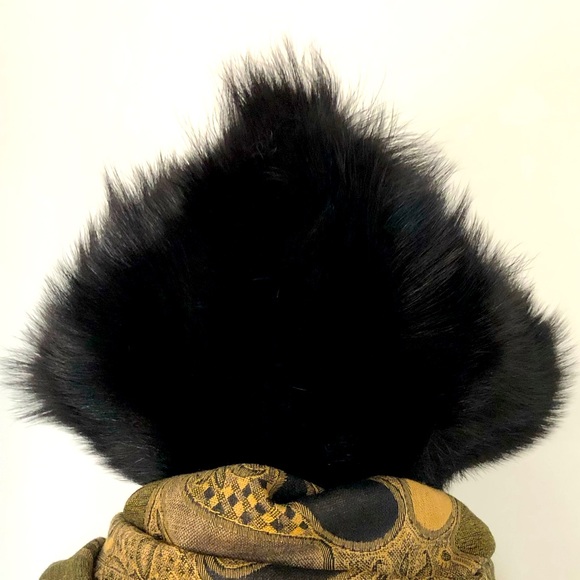 Vintage Black Fur Hat - Picture 9 of 11